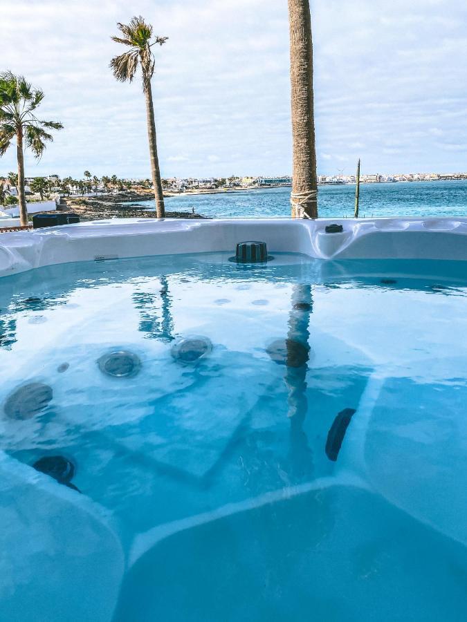 Villa Los Flamencos by Veaco- Beachfront&pool Corralejo Exterior foto