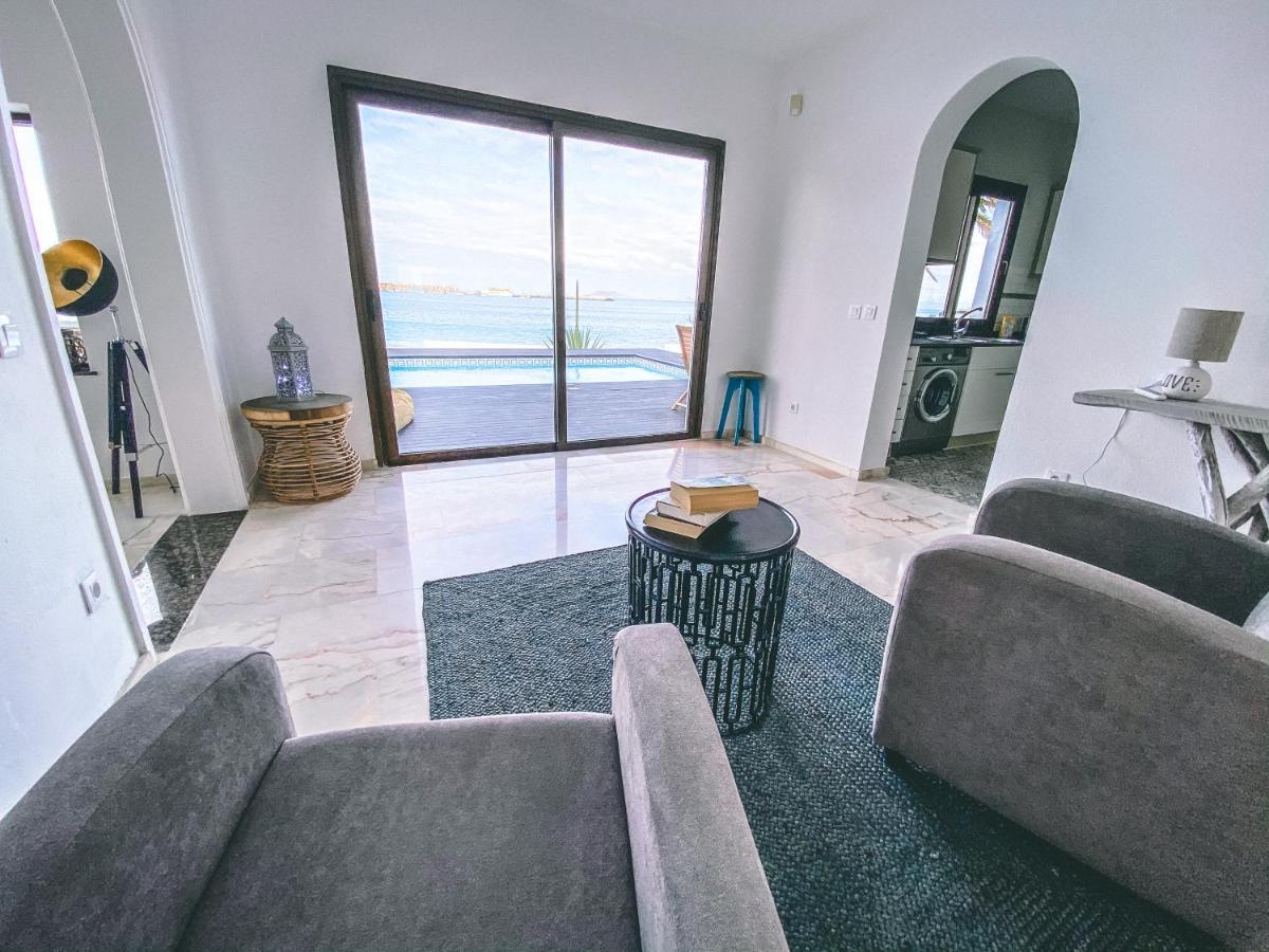 Villa Los Flamencos by Veaco- Beachfront&pool Corralejo Exterior foto