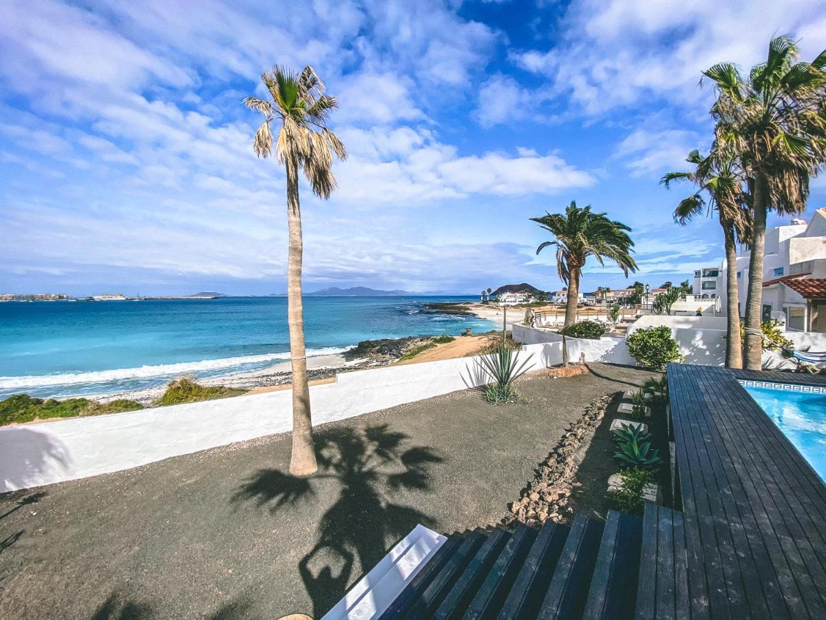 Villa Los Flamencos by Veaco- Beachfront&pool Corralejo Exterior foto