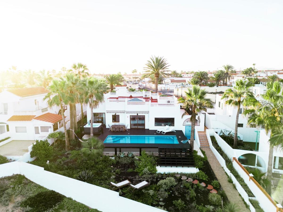 Villa Los Flamencos by Veaco- Beachfront&pool Corralejo Exterior foto