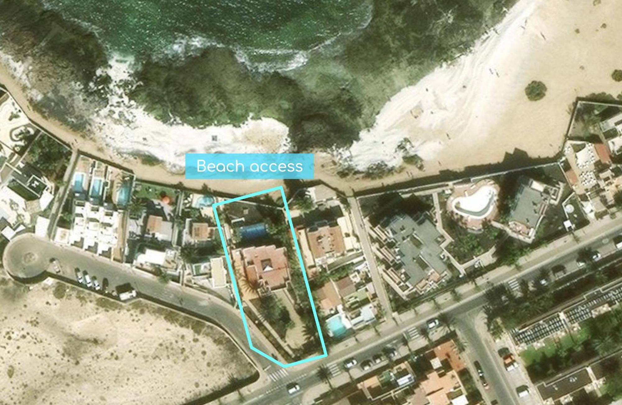 Villa Los Flamencos by Veaco- Beachfront&pool Corralejo Exterior foto